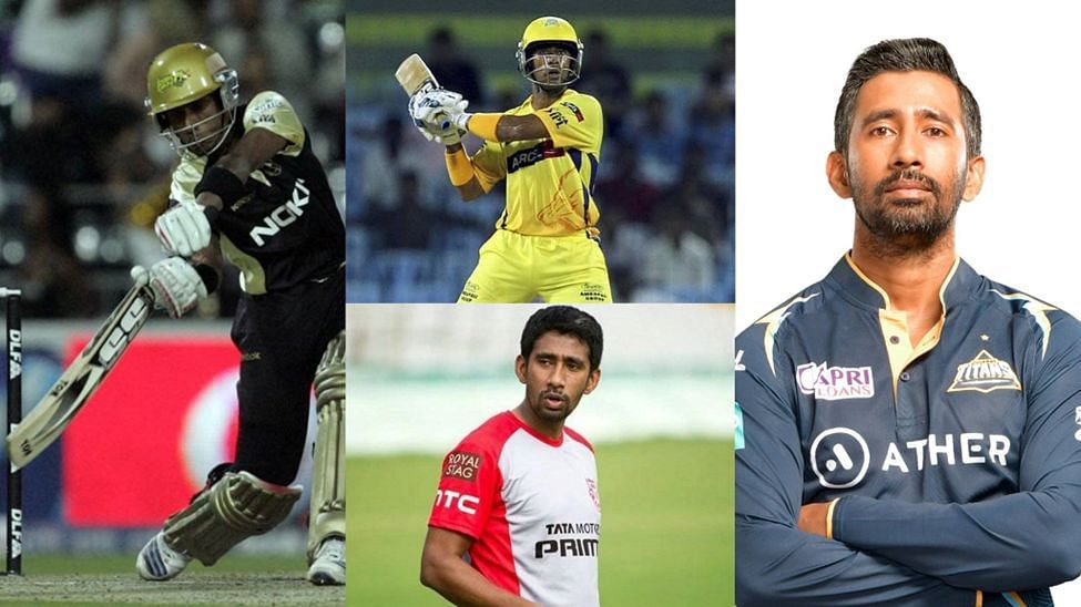 Wriddhiman Saha over the years.
